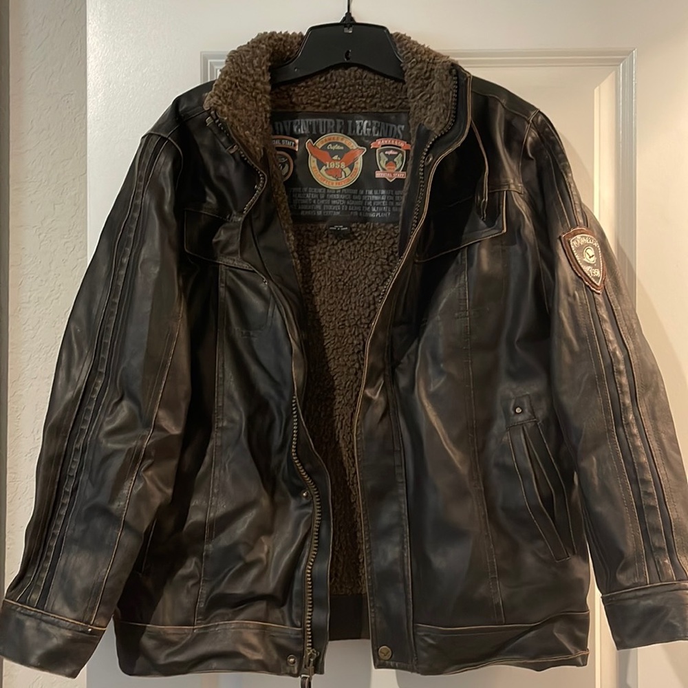 Adventure Legends Leather Jacket - Pilot style